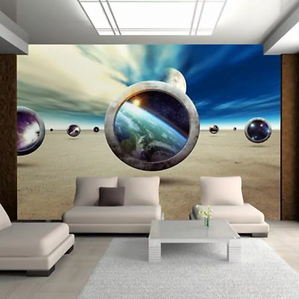 artgeist Fototapete Planet Walk mehrfarbig Gr. 100 x 70 günstig online kaufen