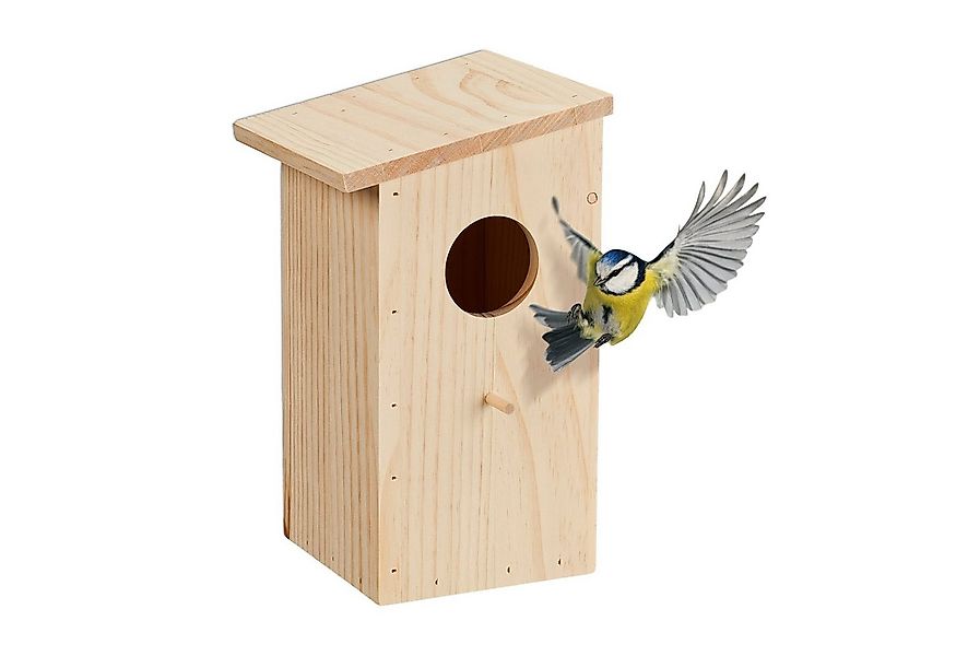 relaxdays Vogelhaus Aufklappbarer Nistkasten günstig online kaufen