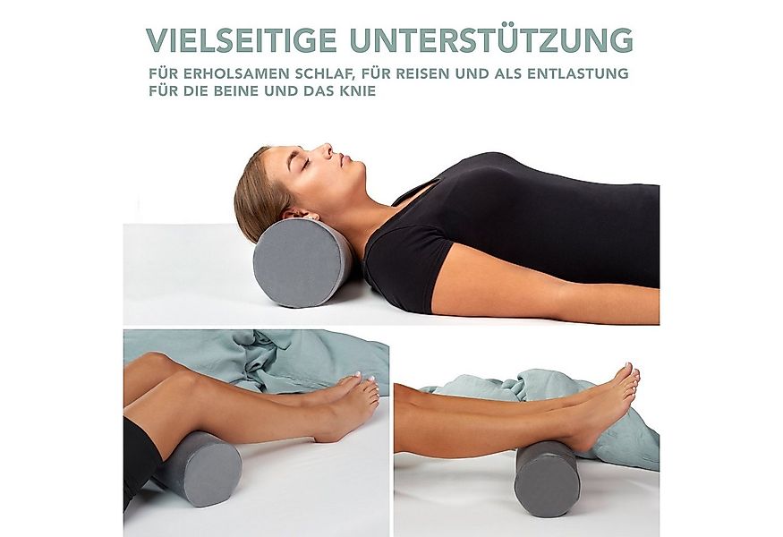 XDREAM Nackenrolle ergonomisches Nackenstützkissen aus Viscoschaum mit Memo günstig online kaufen