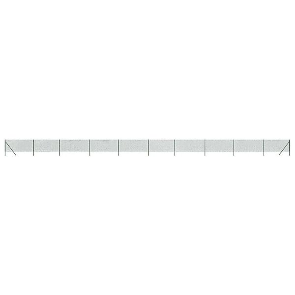 vidaXL Maschendrahtzaun Grün 0,8x25 m 153912 günstig online kaufen