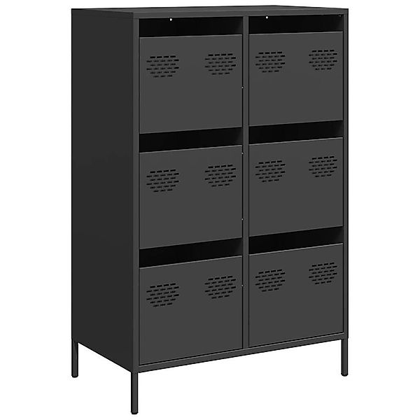 vidaXL Highboard Highboard Schwarz 68x39x101,5 cm günstig online kaufen