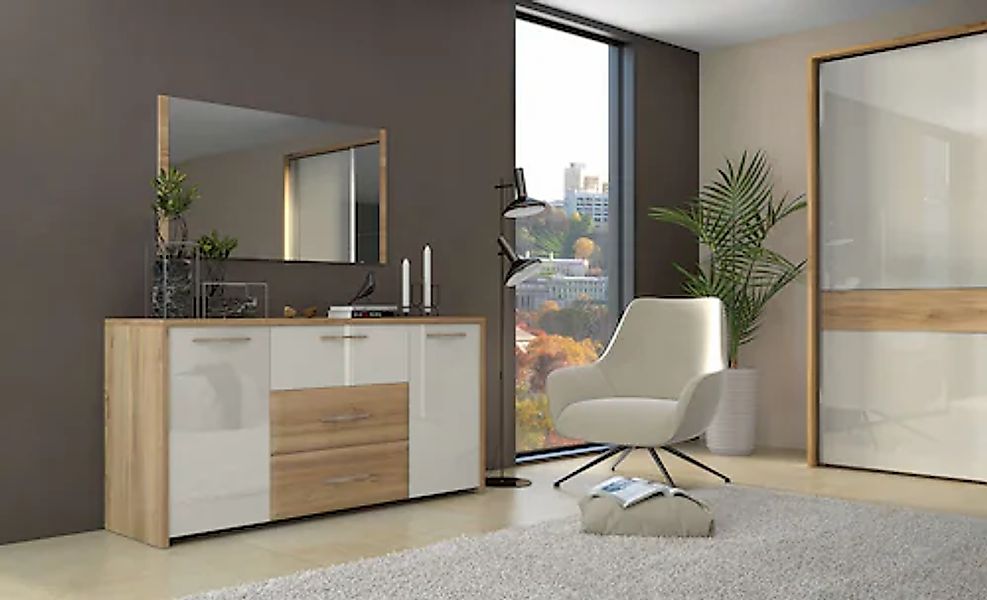 Home affaire Wandspiegel »Gala, 123x65cm«, FSC®-zertifizierter Holzwerkstof günstig online kaufen