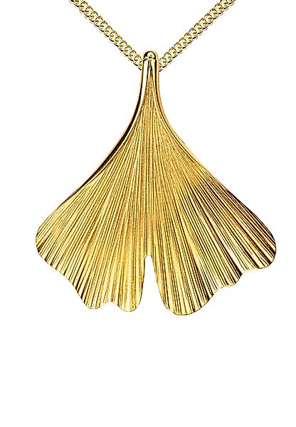 JEVELION Kettenanhänger mit Kette Ginkgo Anhänger günstig online kaufen
