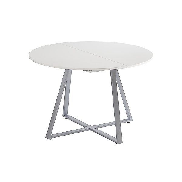 Vicco Esstisch Loyd, Weiß/Grau, 120 x günstig online kaufen