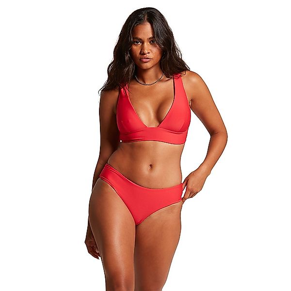 Volcom Simply Seamless Halter Bikini Oberteil S True Red günstig online kaufen