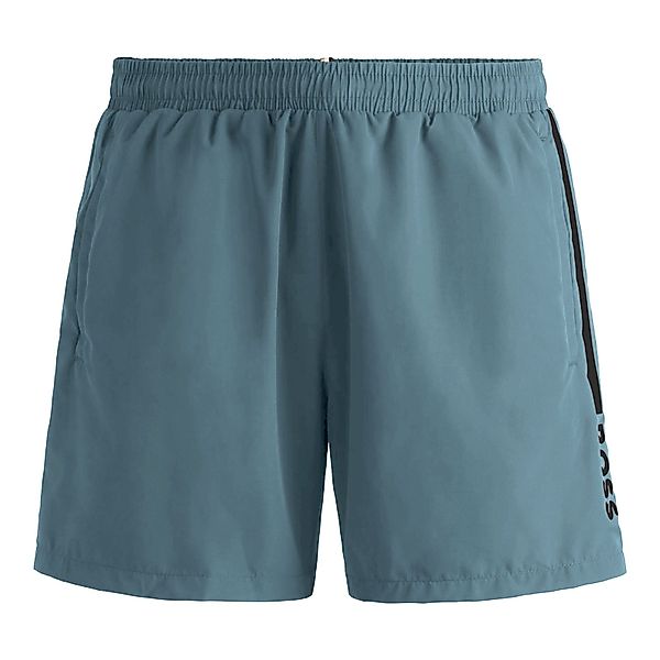 BOSS Badeshorts Badeshorts Dolphin mit Gesäßtasche günstig online kaufen
