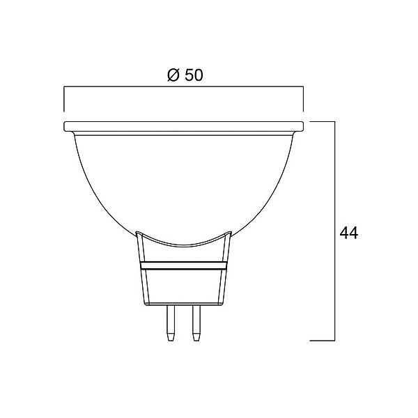 LED-Leuchtmittel SUPERIA RETRO GU5.3 MR16 6 W 840 621 lm 36° günstig online kaufen