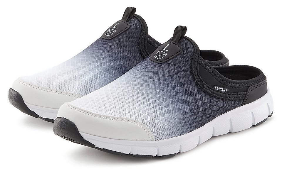 LASCANA Slip-On-Sneaker, Sneaker Halbschuh, Freizeitschuh, Sabot, Clogs aus günstig online kaufen