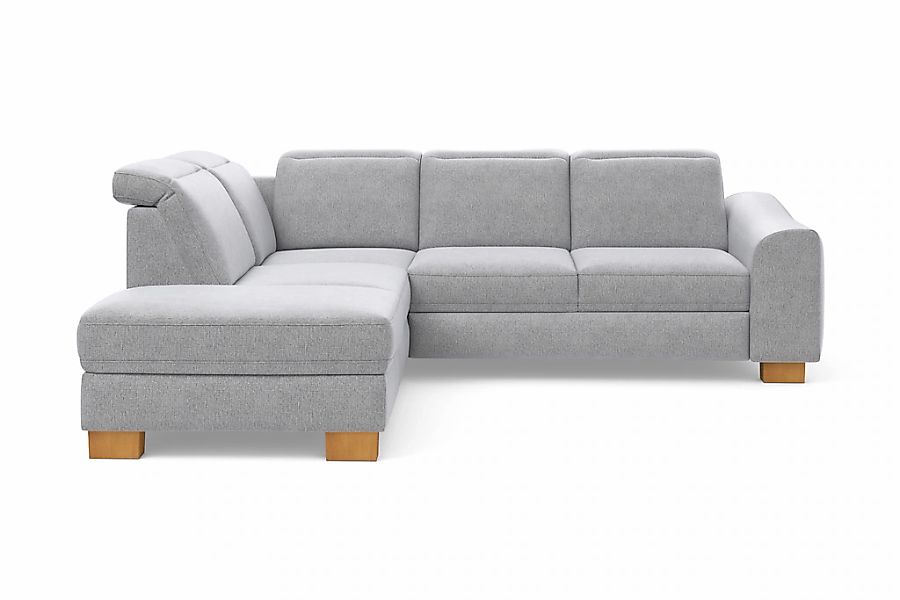 Home affaire Ecksofa "Dundee L-Form" wahlweise mit Kopfteilverstellung und günstig online kaufen