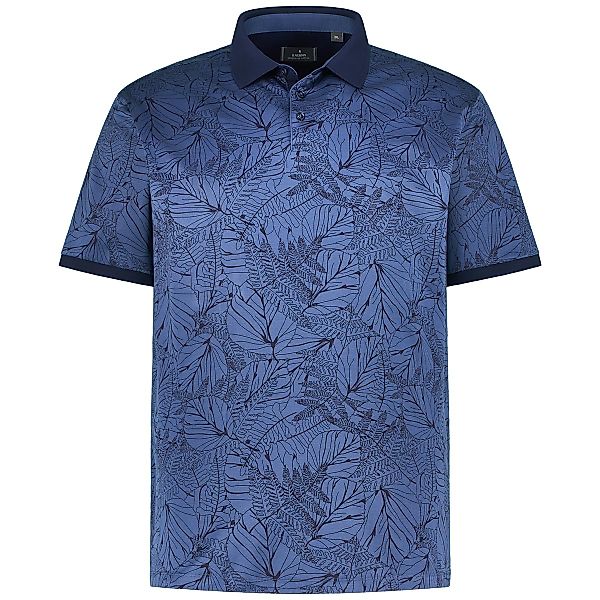 RAGMAN Poloshirt aus Pima-Baumwolle Farbe jeansblau Größe: 3XL günstig online kaufen