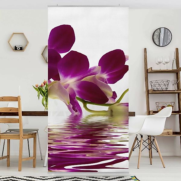 Raumteiler Blumen Pink Orchid Waters günstig online kaufen