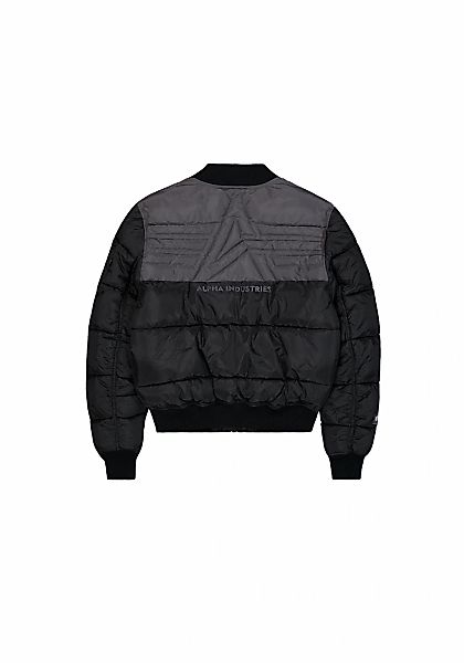 Alpha Industries Bomberjacke "MA-1 Logo Puffer" günstig online kaufen