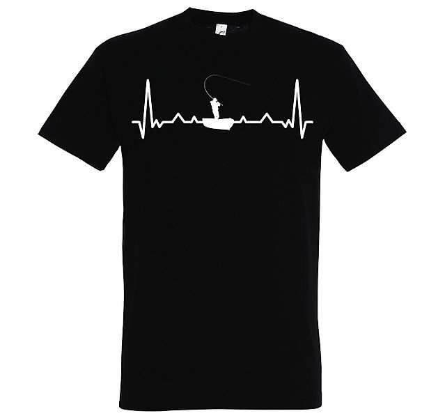 Youth Designz T-Shirt Heartbeat Angeln Herren günstig online kaufen