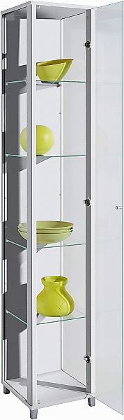 fif möbel Vitrine "OPTIMA", Standvitrine/Glasvitrine 1x Glastür,perfekt für günstig online kaufen