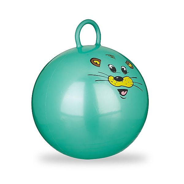 relaxdays Hüpfspielzeug Hüpfball Kinder, Grün günstig online kaufen
