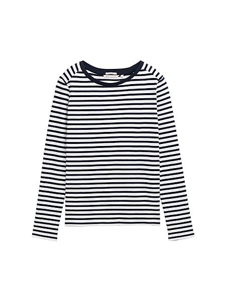 TOM TAILOR Denim Langarmshirt striped interlock günstig online kaufen