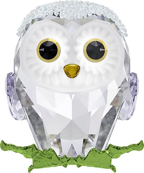 Swarovski Tierfigur Dekofigur Kristallfigur Sammelfigur Idyllia Baby Eule ( günstig online kaufen