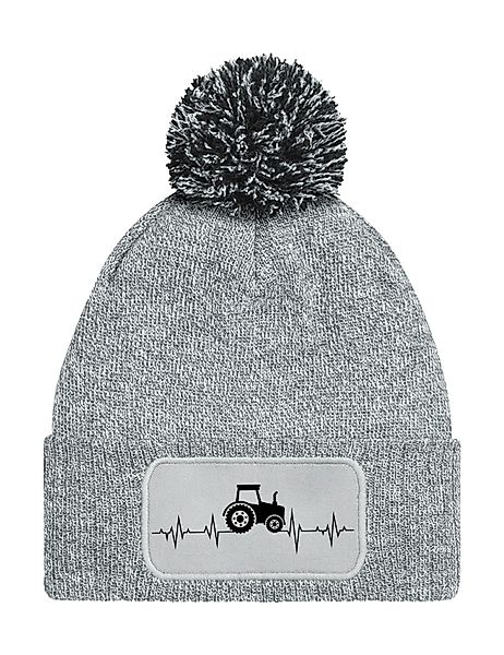 Youth Designz Beanie Unisex Strick Bommel günstig online kaufen