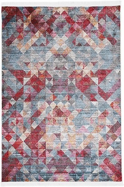 carpetfine Teppich "Lori" rechteckig 7 mm Höhe Vintage Grafisch Design, Woh günstig online kaufen