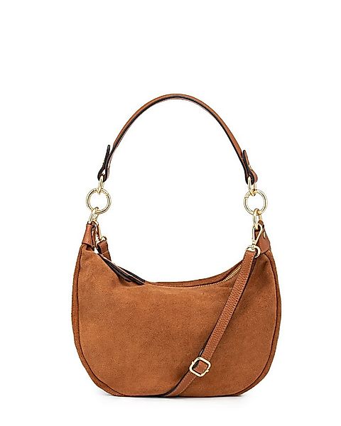 Caspar Schultertasche Leder Hobo Bag edle Damen Handtasche - PREMIUM LINE - günstig online kaufen