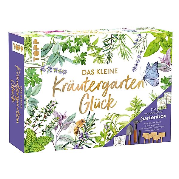 Das kleine Kräutergarten-Glück - Die wunderbare Gartenbox. Mit Kräuterkunde günstig online kaufen