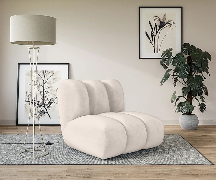 LeGer Home by Lena Gercke Sessel "Priya Loungesessel, moderne Steppung, auc günstig online kaufen