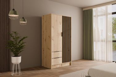 ALTDECOR Drehtürenschrank NELIA (Kleiderschrank Garderobenschrank mit günstig online kaufen
