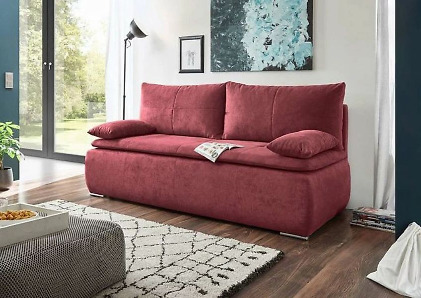 ED EXCITING DESIGN Schlafsofa, Jana Schlafsofa 208x95 cm Sofa Couch Schlafc günstig online kaufen