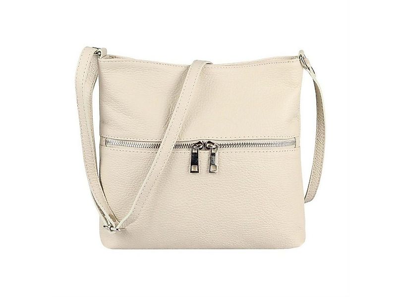 ITALYSHOP24 Schultertasche Made in Italy Damen Leder Tasche CrossOver, als günstig online kaufen