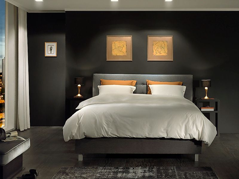 YELLOW Bettwäsche "Percale" 2 Stk. tlg. Uni Design, 100% Baumwolle ab 135x2 günstig online kaufen