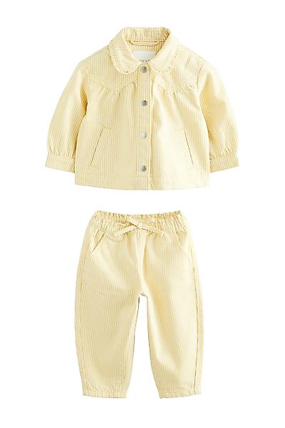 Next Hemdjacke Gestreifte Hemdjacke und Hose günstig online kaufen
