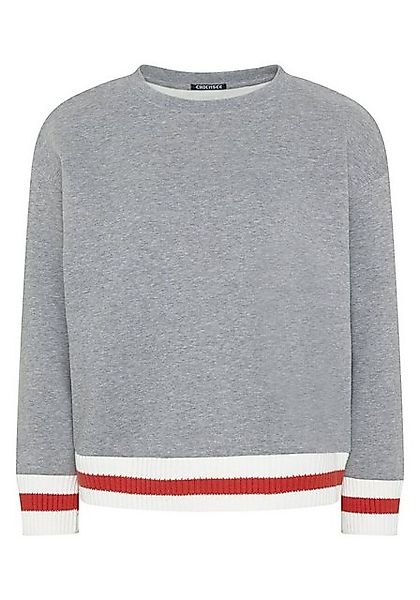 Chiemsee Sweatshirt Sweater mit Stricksäumen 1 günstig online kaufen