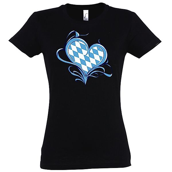 Youth Designz T-Shirt Bayern Herz Damen günstig online kaufen
