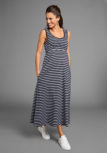 Neun Monate Umstandskleid "Langes Schwangerschaftskleid", Jersey-Kleid für günstig online kaufen