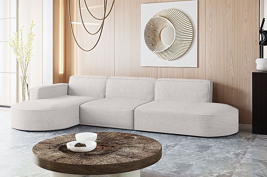 Kaiser Möbel Ecksofa Designer, Sofa L günstig online kaufen