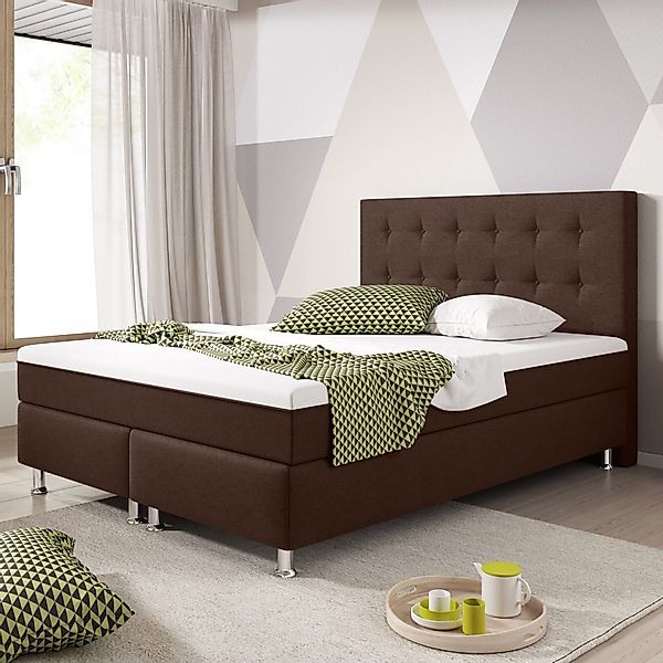 inter Boxspringbett Köln Plus 140x200 cm günstig online kaufen