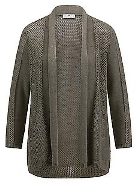 Strickjacke 3/4-Arm Peter Hahn beige günstig online kaufen