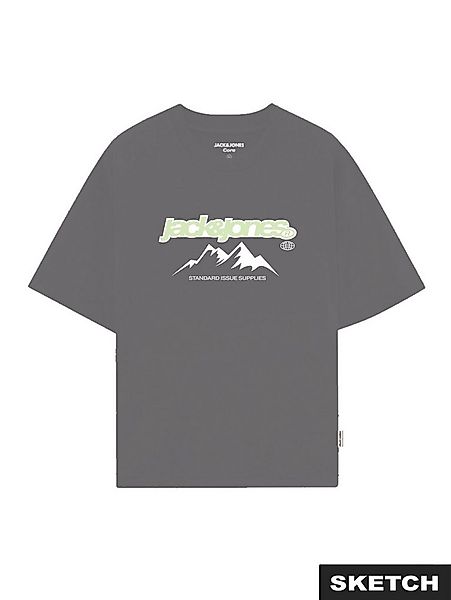 Jack & Jones T-Shirt JCOFLARE FRONT TEE SS CREW NECK FST günstig online kaufen