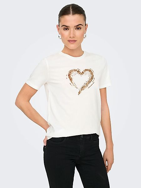 ONLY T-Shirt "ONLMARCY S/S BOX TOP CC JRS" günstig online kaufen