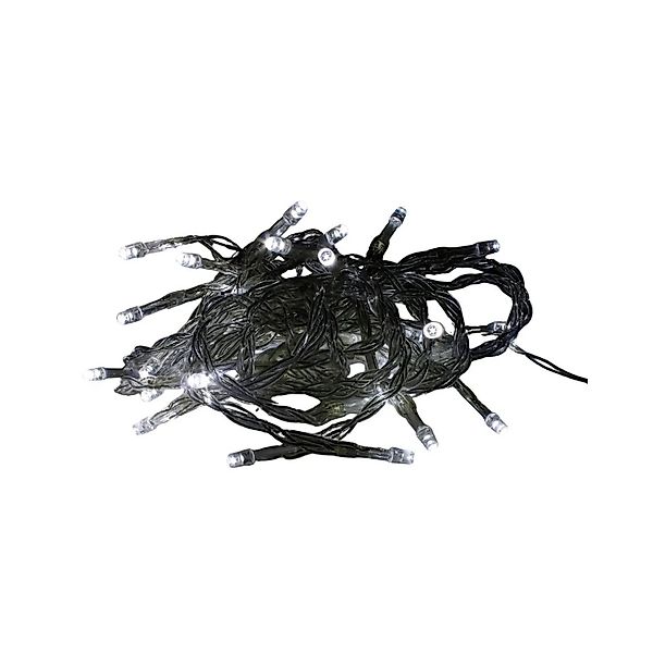 Lex 10er LED Outdoor Lichterkette Batteriekette Weihnachten Weiß Beleuchtun günstig online kaufen