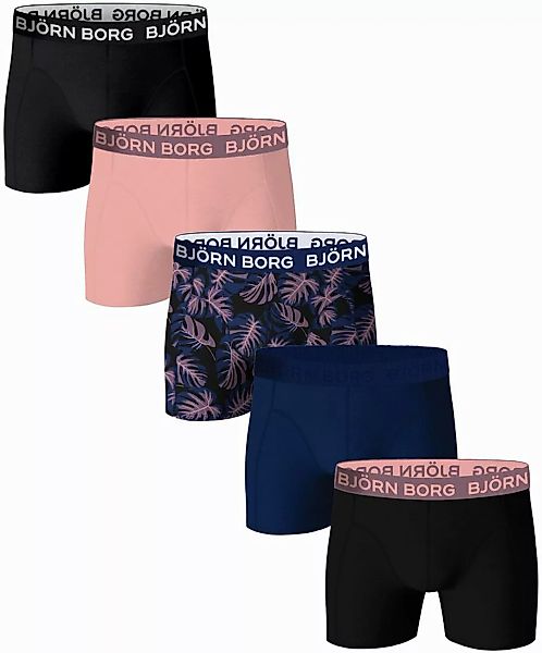 Bjorn Borg Boxers Cotton Stretch 5-Pack Multicolour - Größe XL günstig online kaufen