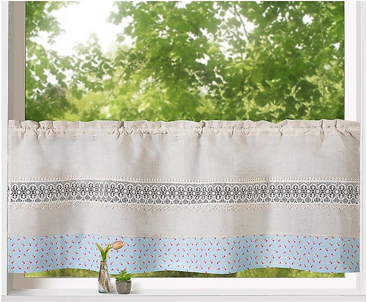Weckbrodt Scheibengardine Alicia, Stangendurchzug (1 St), günstig online kaufen