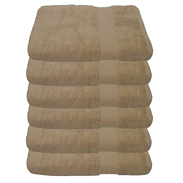 Julie Julsen Handtücher 6-Handtücher-Pastell Beige-Handtuch 50 günstig online kaufen