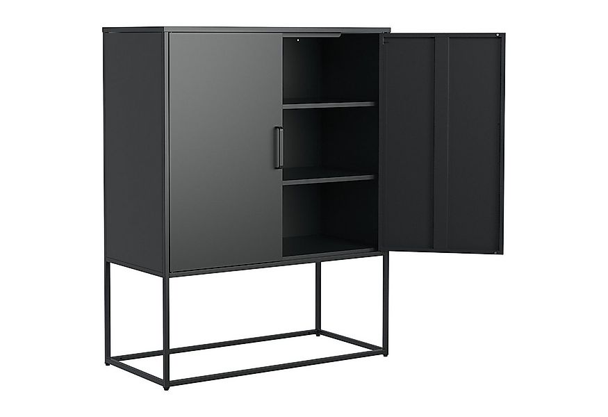 bizoemade Sideboard Modernes Küchenschrank Buffetschrank mit 2 Türen & 2 Ei günstig online kaufen