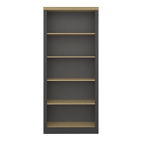 loft24 Bücherregal Leander, Standregal mit 5 Fächern, FSC®-zertifiziert, Ma günstig online kaufen