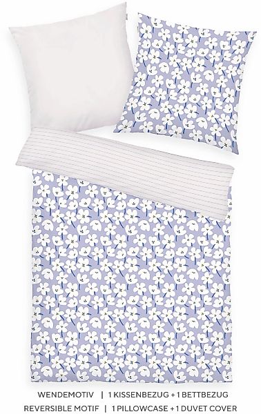TOM TAILOR HOME Bettwäsche "FRESH FLOWERS 135x200cm, 155x220cm oder 200x220 günstig online kaufen