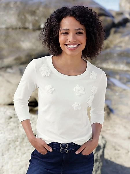 heine 3/4-Arm-Shirt "Shirt", 1 Stk. günstig online kaufen