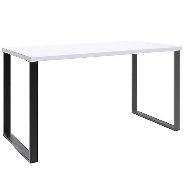 Schreibtisch 140cm in weiß, HILLSTON-43 günstig online kaufen
