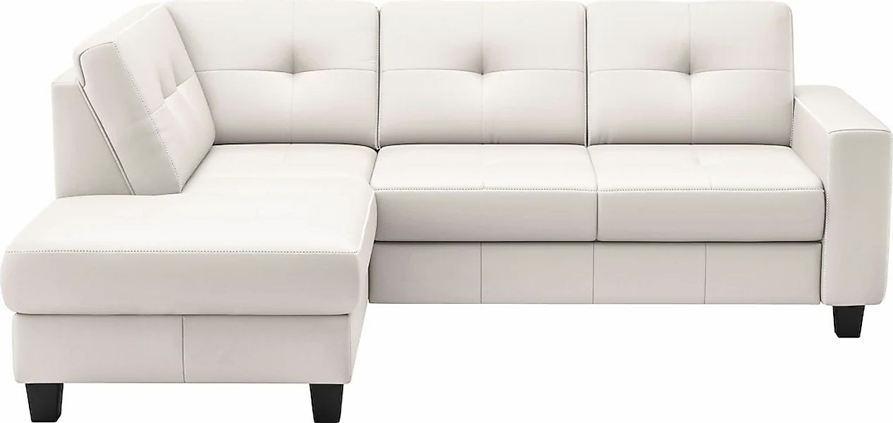 Places of Style Ecksofa "Varese", wahlweise mit Bettfunktion und Bettkasten günstig online kaufen