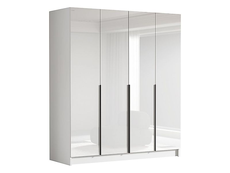 MIRJAN24 Kleiderschrank Santi I (mit vier Drehtüren) Kleiderstange, Metallg günstig online kaufen